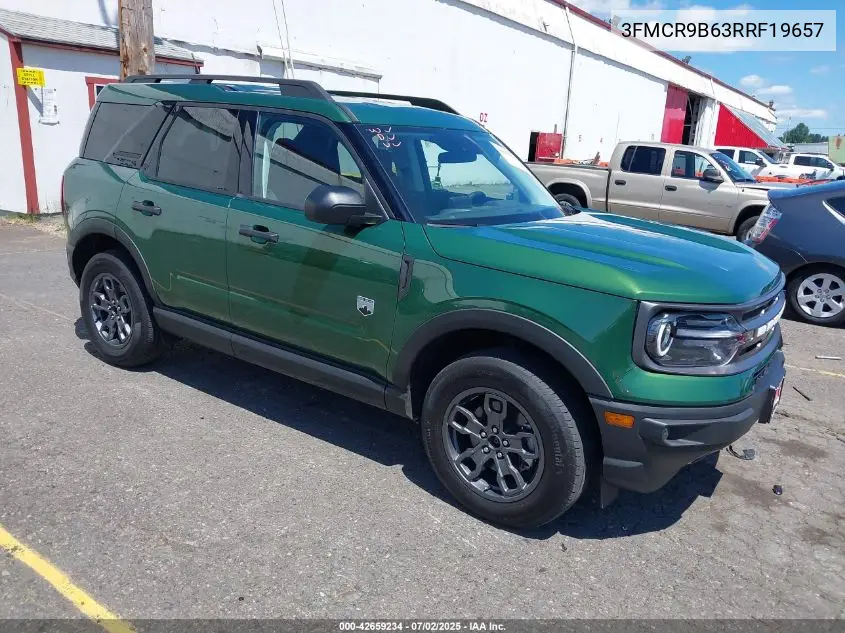 2024 Ford Bronco Sport Big Bend VIN: 3FMCR9B63RRF19657 Lot: 42659234