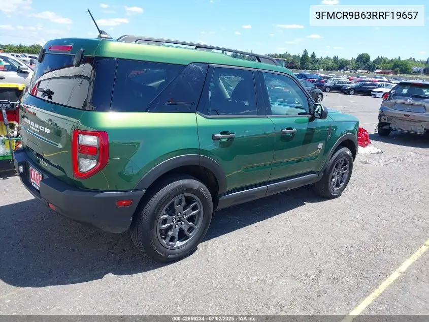 2024 Ford Bronco Sport Big Bend VIN: 3FMCR9B63RRF19657 Lot: 42659234