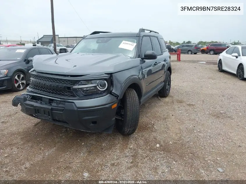 2025 Ford Bronco Sport Big Bend VIN: 3FMCR9BN7SRE28324 Lot: 42605144