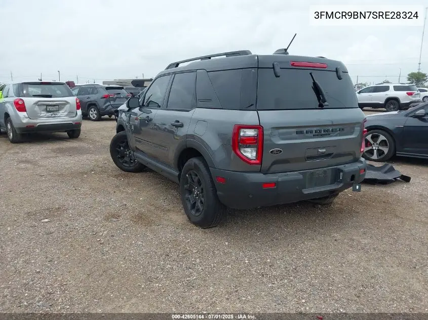 2025 Ford Bronco Sport Big Bend VIN: 3FMCR9BN7SRE28324 Lot: 42605144