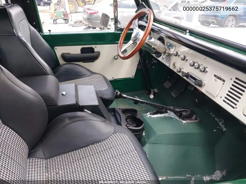 1973 Ford Bronco VIN: 00000025375719662 Lot: 42458213