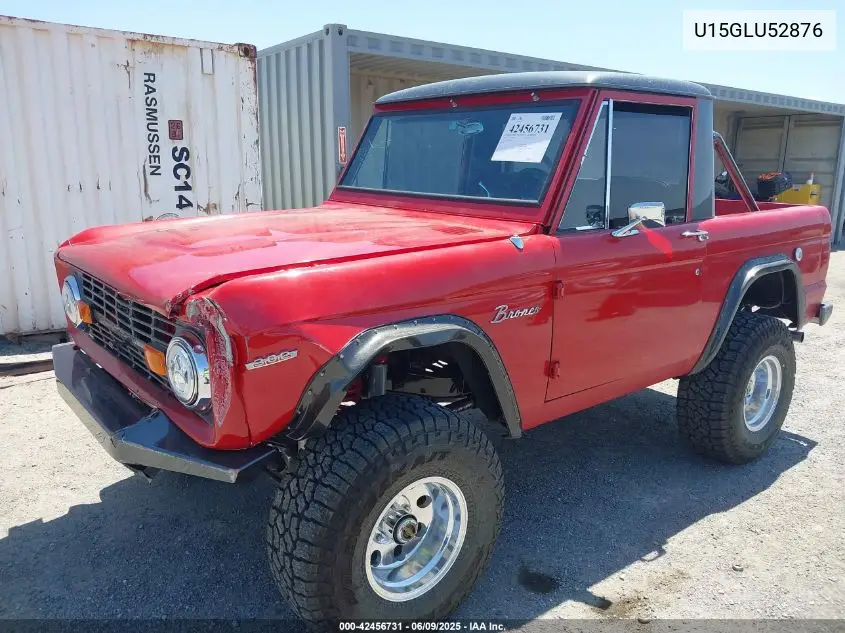 1974 Ford Bronco VIN: U15GLU52876 Lot: 42456731