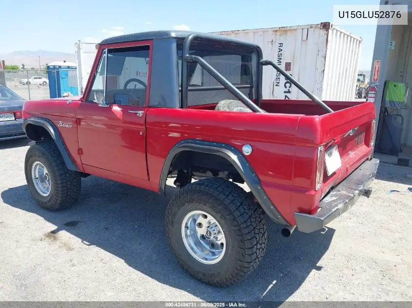 1974 Ford Bronco VIN: U15GLU52876 Lot: 42456731