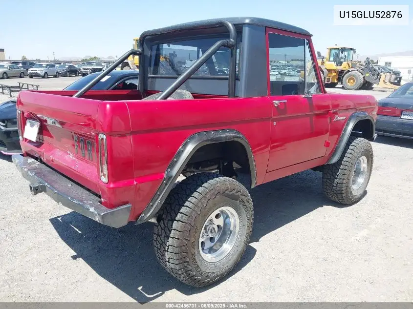 1974 Ford Bronco VIN: U15GLU52876 Lot: 42456731