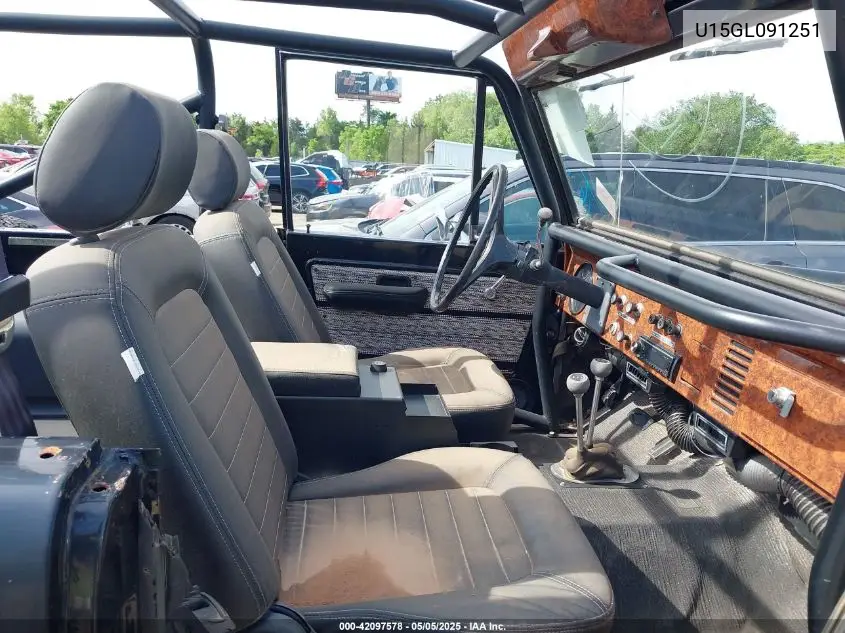 1977 Ford Bronco VIN: U15GL091251 Lot: 42097578