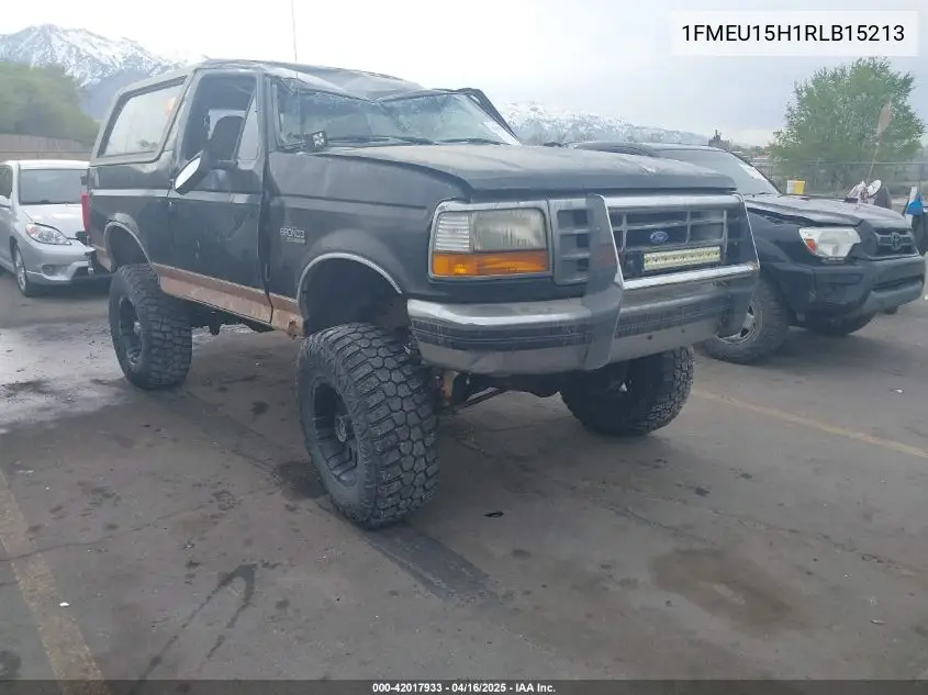 1994 Ford Bronco U100 VIN: 1FMEU15H1RLB15213 Lot: 42017933