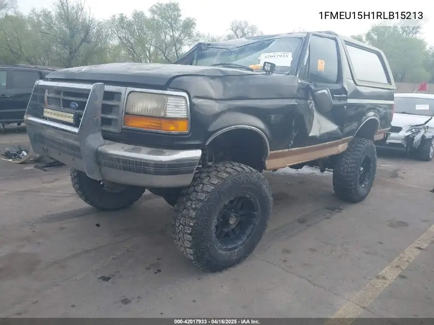 1994 Ford Bronco U100 VIN: 1FMEU15H1RLB15213 Lot: 42017933