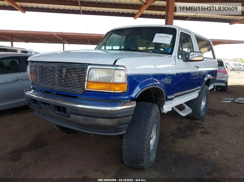 1996 Ford Bronco U100 VIN: 1FMEU15H3TLB30609 Lot: 42053896