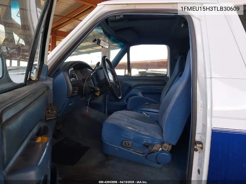 1996 Ford Bronco U100 VIN: 1FMEU15H3TLB30609 Lot: 42053896