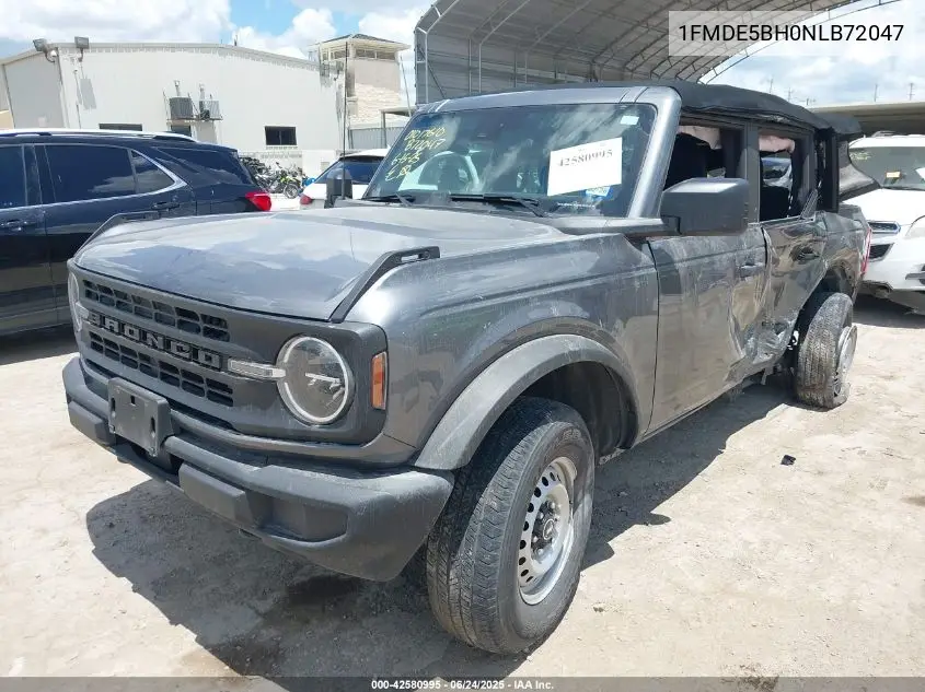 2022 Ford Bronco VIN: 1FMDE5BH0NLB72047 Lot: 42580995