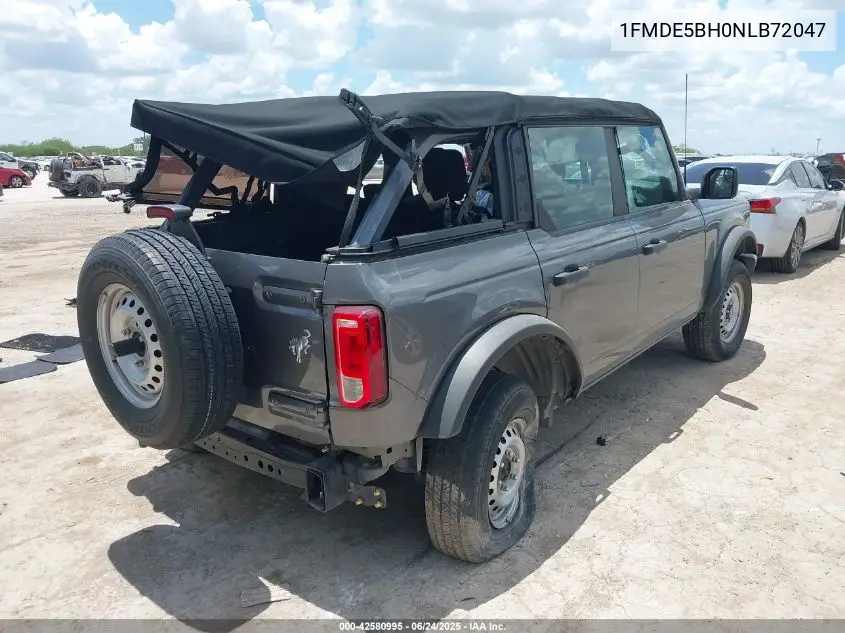 2022 Ford Bronco VIN: 1FMDE5BH0NLB72047 Lot: 42580995