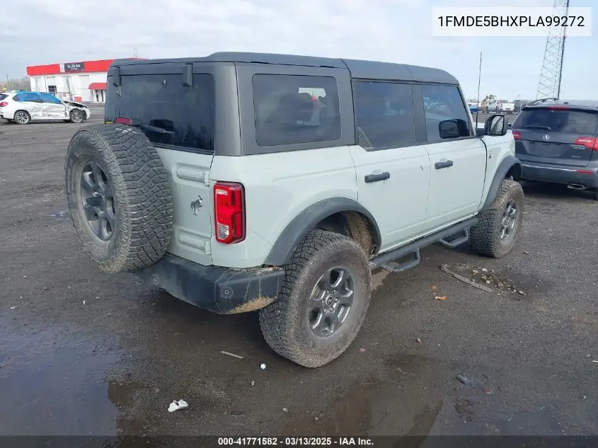 2023 Ford Bronco Big Bend VIN: 1FMDE5BHXPLA99272 Lot: 41771582