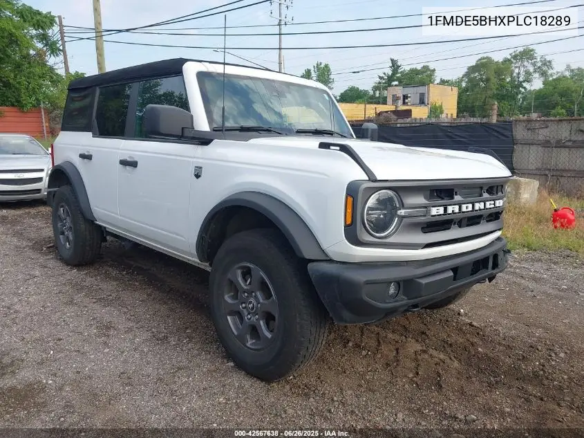 2023 Ford Bronco Big Bend VIN: 1FMDE5BHXPLC18289 Lot: 42567638