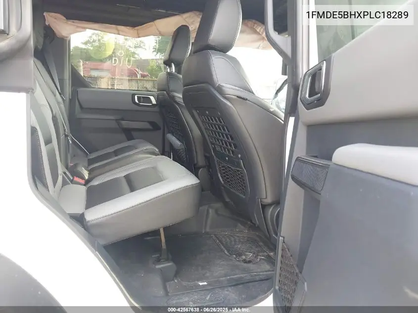 2023 Ford Bronco Big Bend VIN: 1FMDE5BHXPLC18289 Lot: 42567638