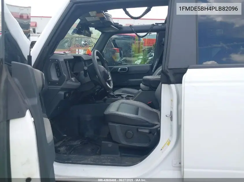 2023 Ford Bronco Big Bend VIN: 1FMDE5BH4PLB82096 Lot: 42608486