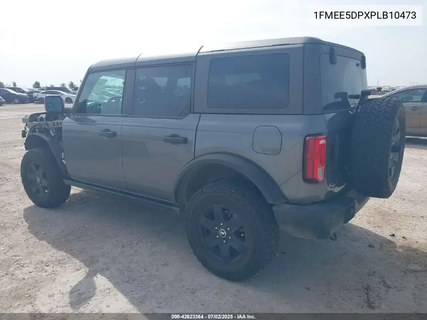 2023 Ford Bronco Black Diamond VIN: 1FMEE5DPXPLB10473 Lot: 42623364