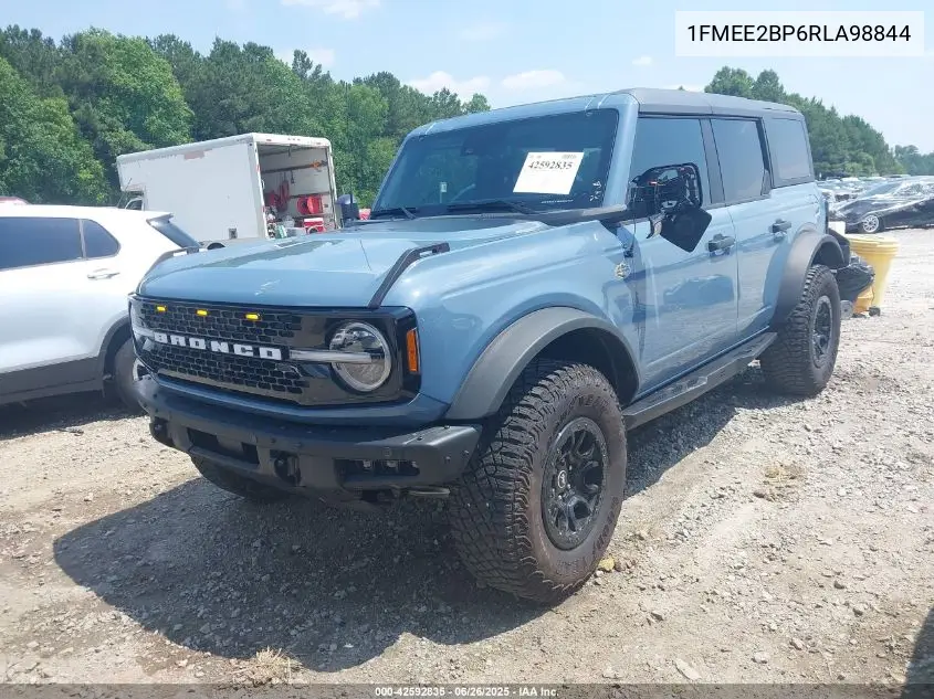 2024 Ford Bronco Wildtrak VIN: 1FMEE2BP6RLA98844 Lot: 42592835
