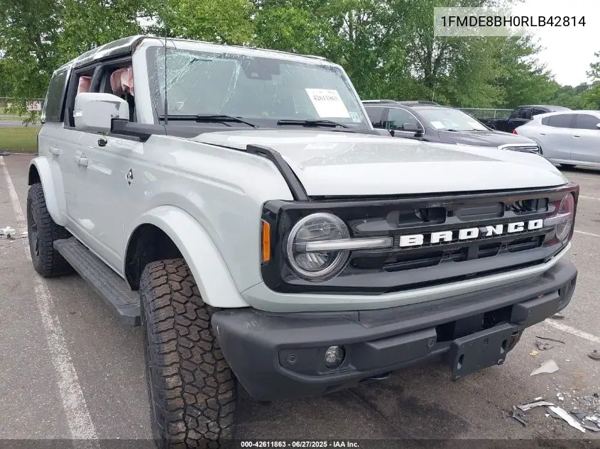 2024 Ford Bronco Outer Banks VIN: 1FMDE8BH0RLB42814 Lot: 42611863