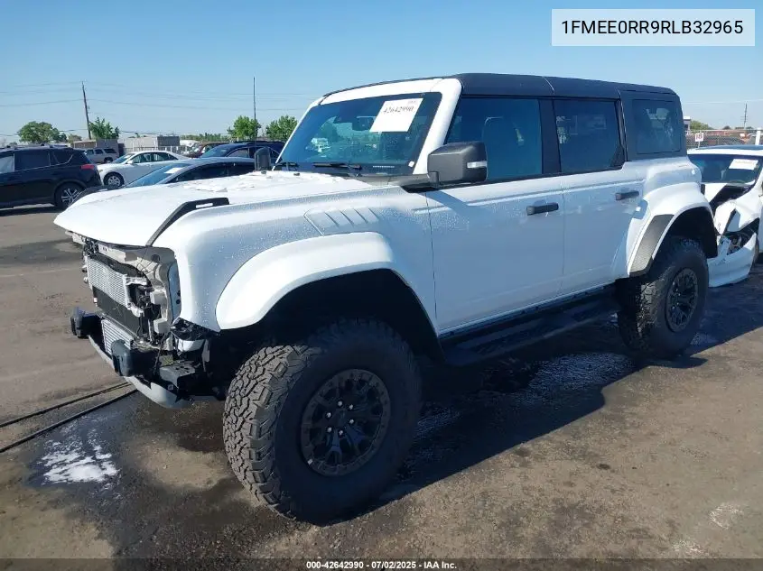 2024 Ford Bronco Raptor VIN: 1FMEE0RR9RLB32965 Lot: 42642990