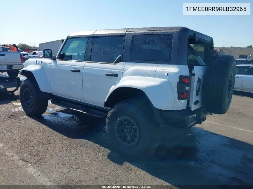 2024 Ford Bronco Raptor VIN: 1FMEE0RR9RLB32965 Lot: 42642990