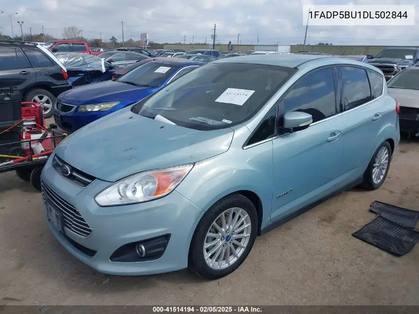 2013 Ford C-Max Hybrid Sel VIN: 1FADP5BU1DL502844 Lot: 41514194