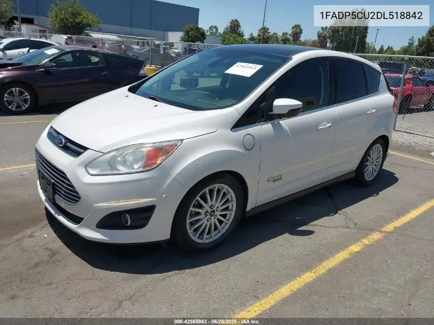 2013 Ford C-Max Energi Sel VIN: 1FADP5CU2DL518842 Lot: 42565963