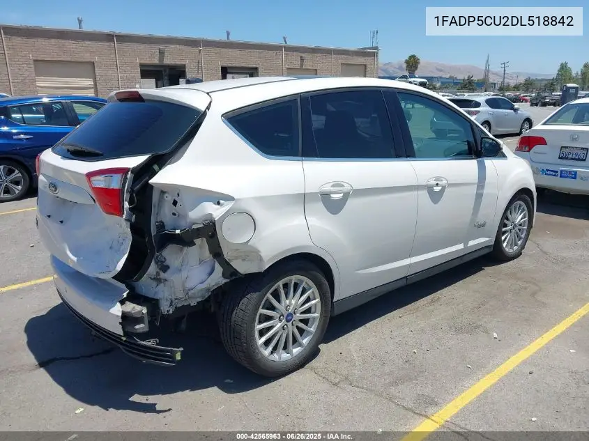 2013 Ford C-Max Energi Sel VIN: 1FADP5CU2DL518842 Lot: 42565963