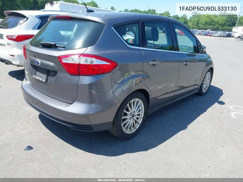 2013 Ford C-Max Energi Sel VIN: 1FADP5CU9DL533130 Lot: 42583348