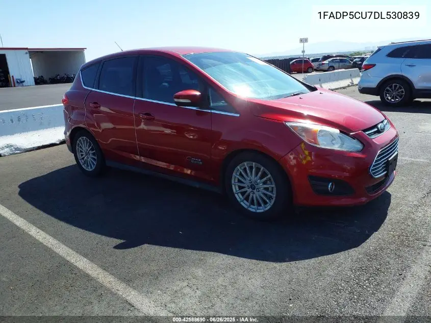2013 Ford C-Max Energi Sel VIN: 1FADP5CU7DL530839 Lot: 42588690