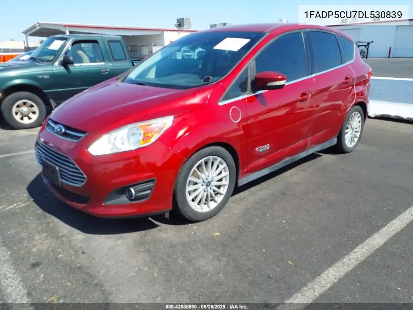 2013 Ford C-Max Energi Sel VIN: 1FADP5CU7DL530839 Lot: 42588690