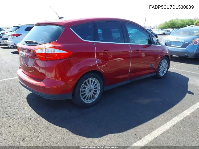 2013 Ford C-Max Energi Sel VIN: 1FADP5CU7DL530839 Lot: 42588690
