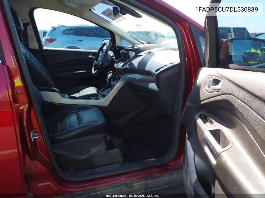 2013 Ford C-Max Energi Sel VIN: 1FADP5CU7DL530839 Lot: 42588690