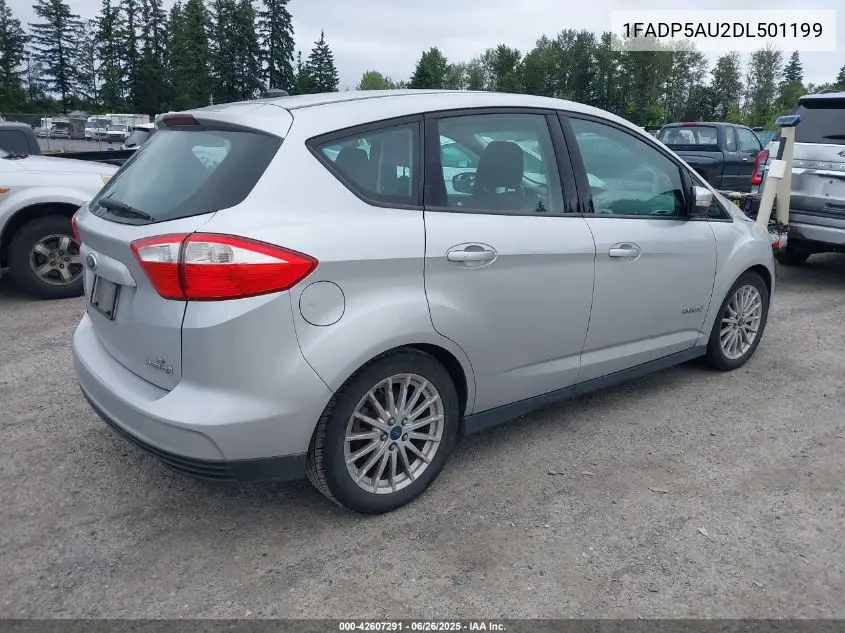 2013 Ford C-Max Hybrid Se VIN: 1FADP5AU2DL501199 Lot: 42607291