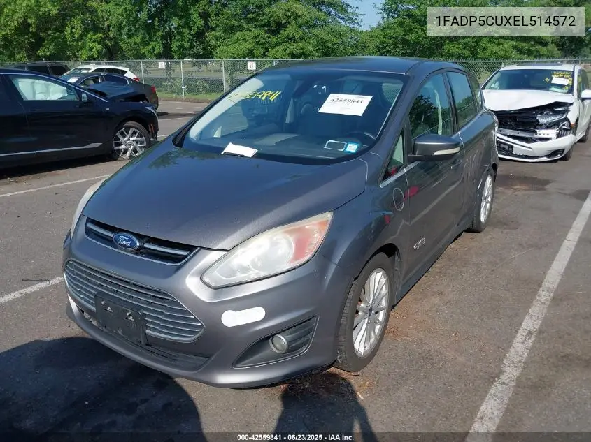 2014 Ford C-Max Energi Sel VIN: 1FADP5CUXEL514572 Lot: 42559841