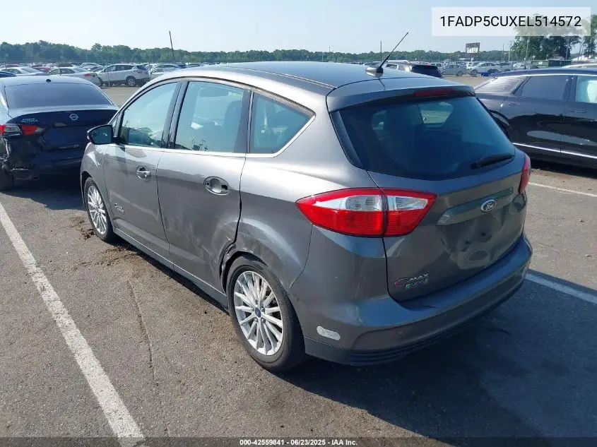 2014 Ford C-Max Energi Sel VIN: 1FADP5CUXEL514572 Lot: 42559841