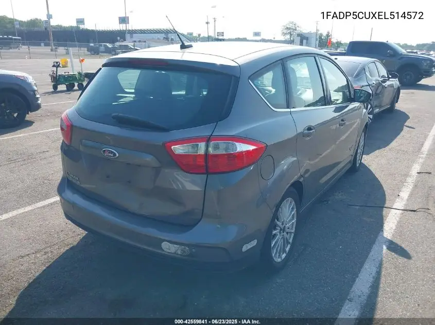 2014 Ford C-Max Energi Sel VIN: 1FADP5CUXEL514572 Lot: 42559841