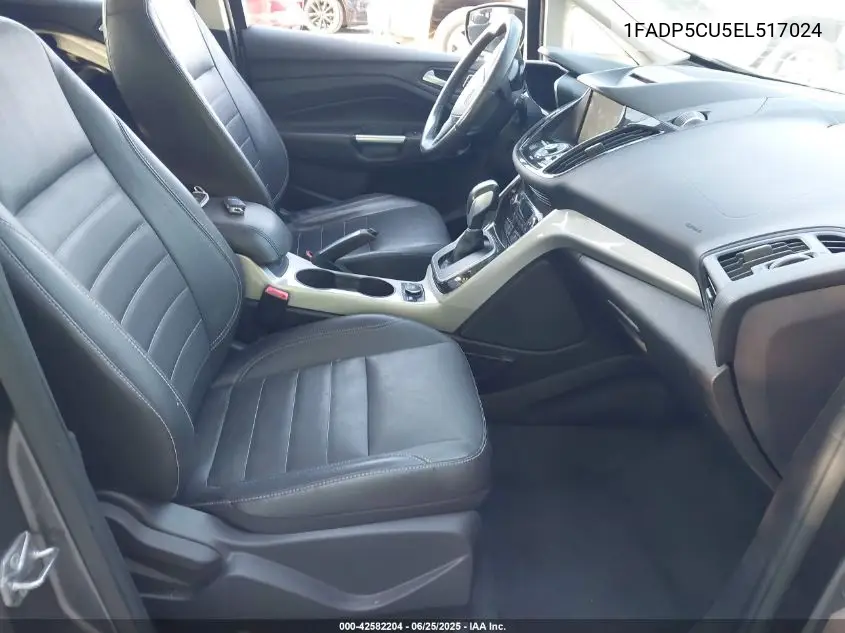 2014 Ford C-Max Energi Sel VIN: 1FADP5CU5EL517024 Lot: 42582204