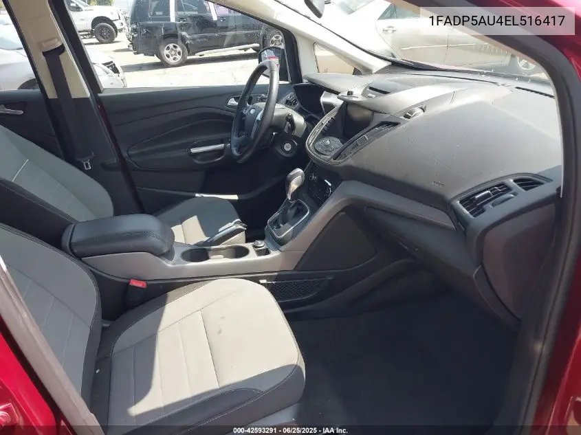 2014 Ford C-Max Hybrid Se VIN: 1FADP5AU4EL516417 Lot: 42593291