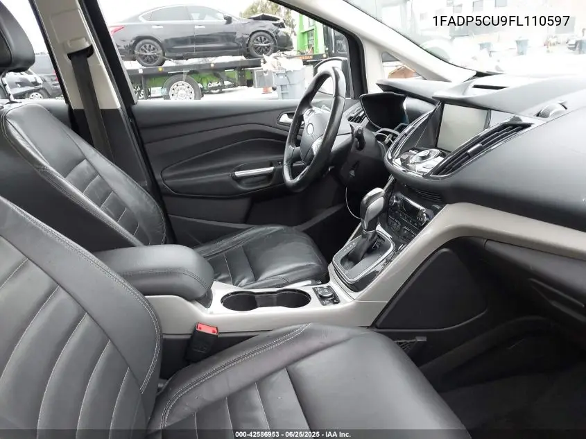 2015 Ford C-Max Energi Sel VIN: 1FADP5CU9FL110597 Lot: 42586953