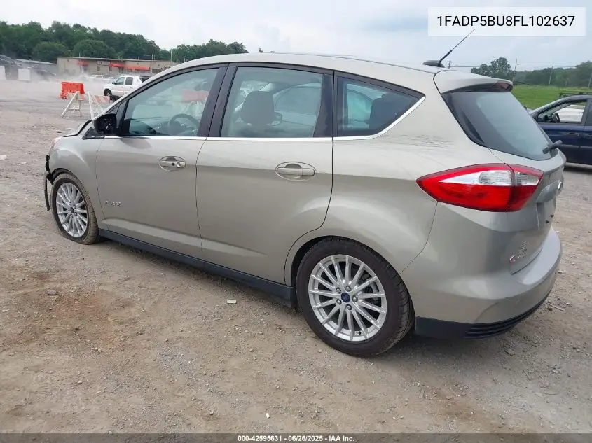 2015 Ford C-Max Hybrid Sel VIN: 1FADP5BU8FL102637 Lot: 42595631