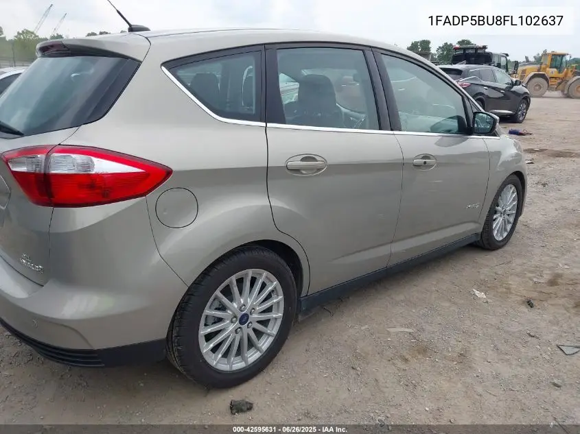 2015 Ford C-Max Hybrid Sel VIN: 1FADP5BU8FL102637 Lot: 42595631
