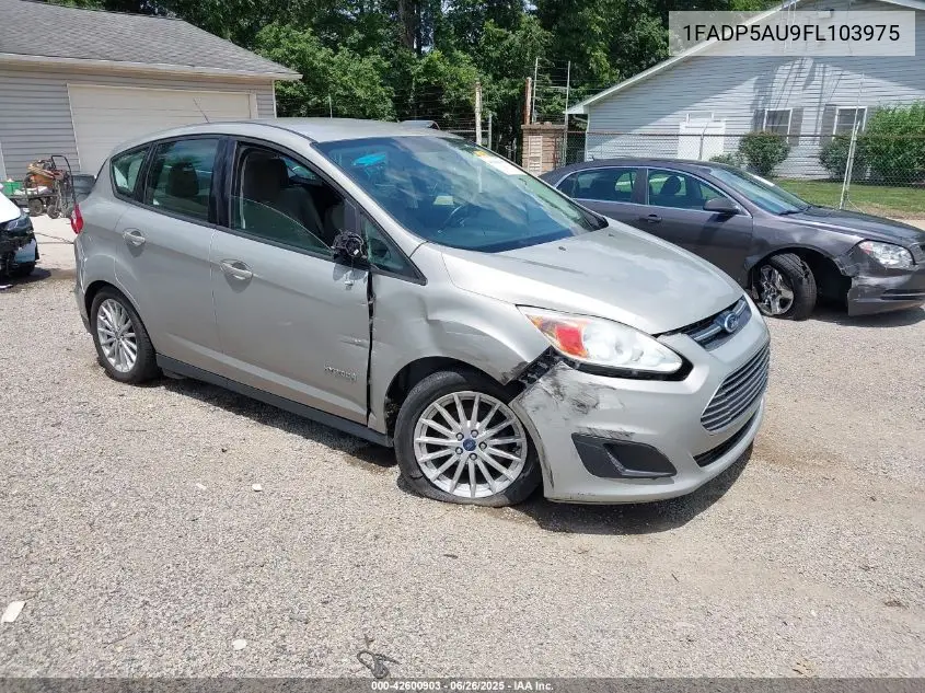 2015 Ford C-Max Hybrid Se VIN: 1FADP5AU9FL103975 Lot: 42600903