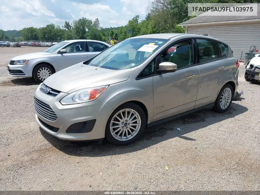 2015 Ford C-Max Hybrid Se VIN: 1FADP5AU9FL103975 Lot: 42600903