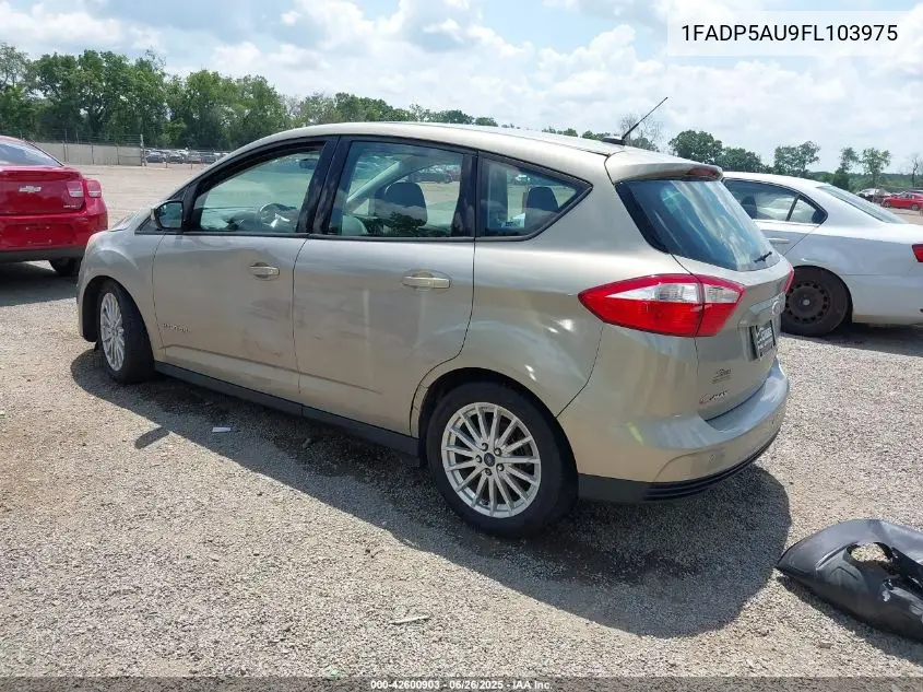 2015 Ford C-Max Hybrid Se VIN: 1FADP5AU9FL103975 Lot: 42600903