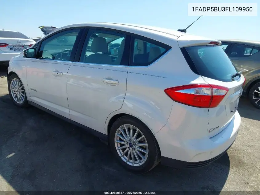 2015 Ford C-Max Sel VIN: 1FADP5BU3FL109950 Lot: 42620837