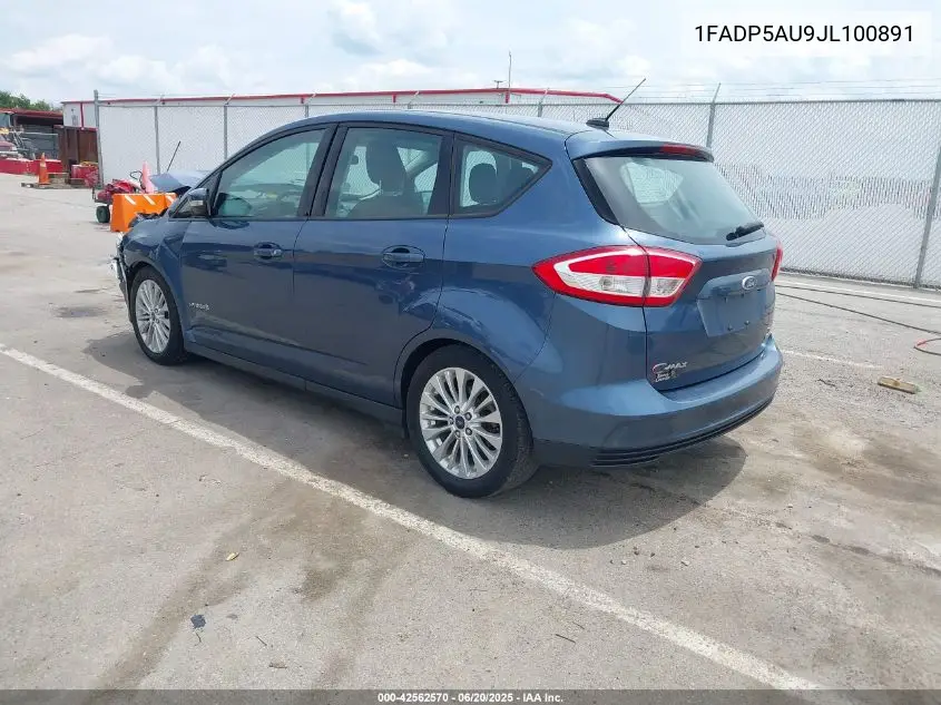 2018 Ford C-Max Hybrid Se VIN: 1FADP5AU9JL100891 Lot: 42562570