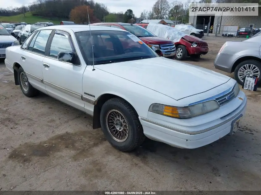 1993 Ford Crown Victoria Lx VIN: 2FACP74W2PX101414 Lot: 42001080