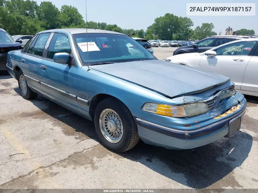 1993 Ford Crown Victoria Lx VIN: 2FALP74W9PX187157 Lot: 42457614
