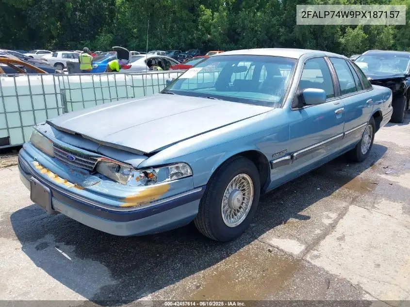 1993 Ford Crown Victoria Lx VIN: 2FALP74W9PX187157 Lot: 42457614