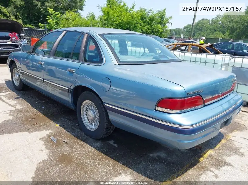 1993 Ford Crown Victoria Lx VIN: 2FALP74W9PX187157 Lot: 42457614